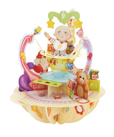 Santoro- Pirouettes Card - New Baby