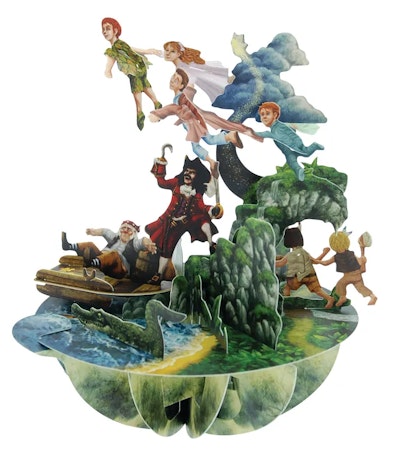 Santoro- Pirouettes Card - Peter Pan
