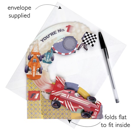 Santoro- Pendulum Card - Racing Cars