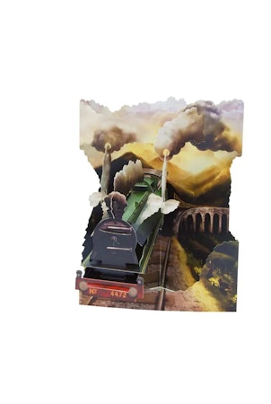 Santoro- Swing Cards - Train