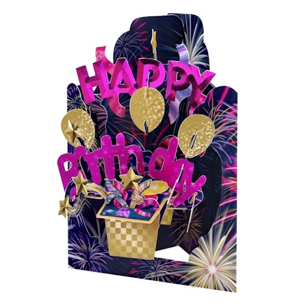Santoro- Swing Cards - Happy Birthday
