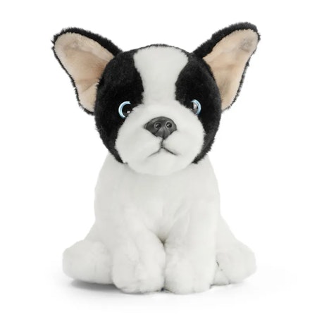 Living nature- French Bulldog Puppy Black and White/ gosedjur