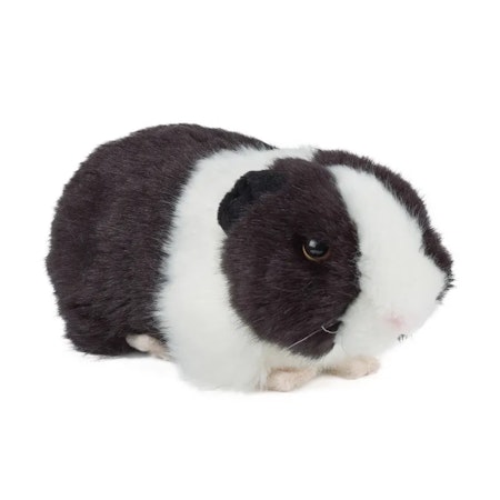 Keycraft Living nature- Black Guinea Pig with Sound/ gosedjur
