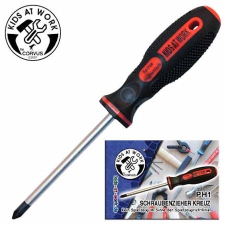 Corvus kids at work- Screwdriver cross Ph#1 skruvmejsel