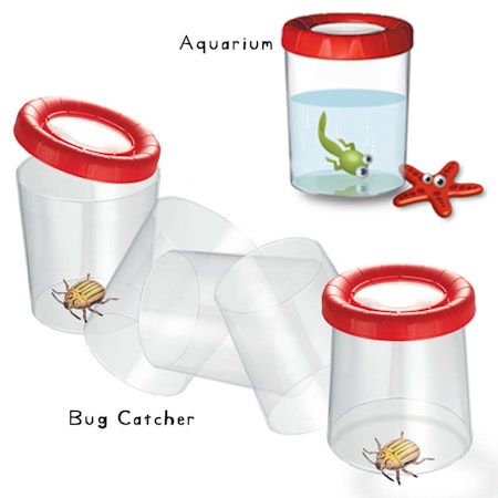 Navir- Mega Bug Viewer – reverse insektsburk med förstoringsglas