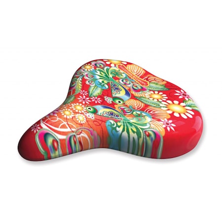 Liix Saddle Cover Catalina Estrada Collage Red sadelskydd