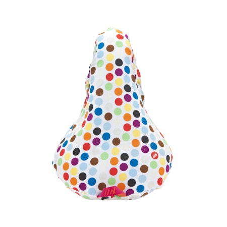 Liix Saddle Cover Big Polka Dots Mix sadelskydd