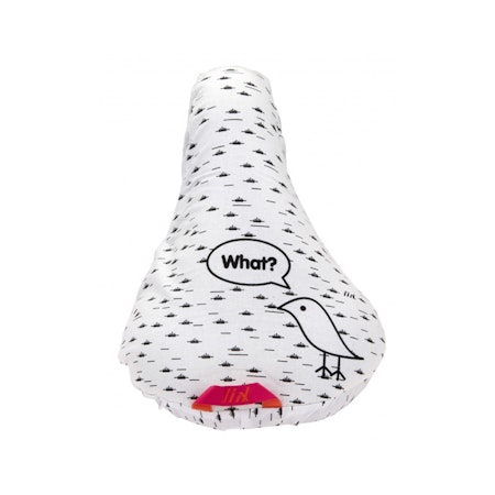 Liix Saddle Cover What Bird White sadelskydd