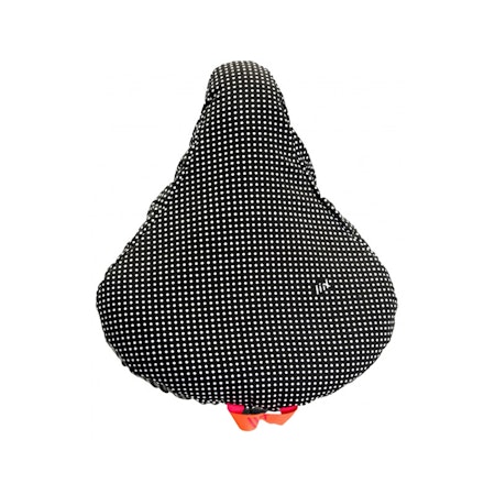Liix Saddle Cover Polka Dots Black sadelskydd