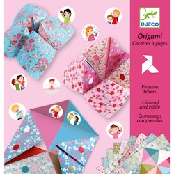 Djeco- Origami, fortune tellers - flowers/ pyssel o spel- Loppan.