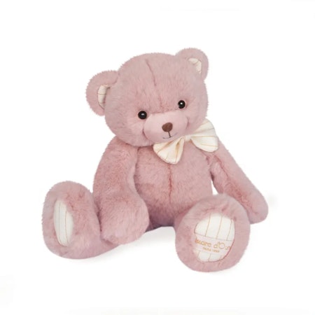 Doudou Et Compagnie- PREPPY CHIC - BEAR Pink 30 cm