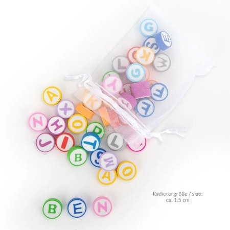 Trendhaus- ABC CHAMPIONS Eraser Alphabet/ Sudd