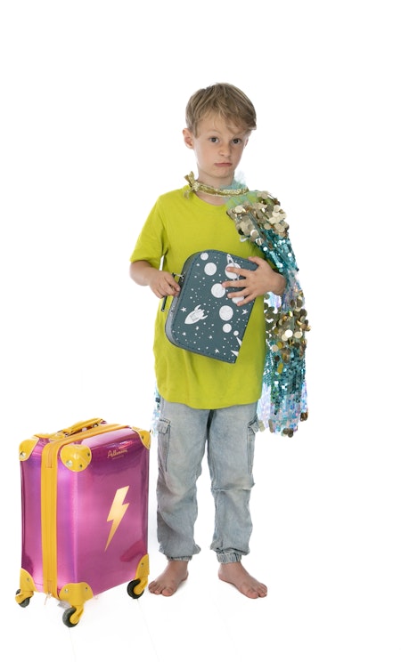 P e l l i a n n i - Glitter cape aqua