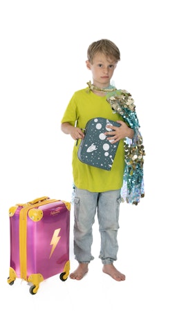 P e l l i a n n i - Glitter cape aqua