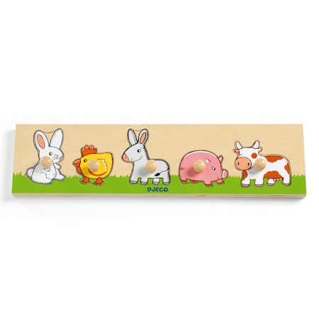 Djeco- Farm'n'co Puzzle, 5 pcs