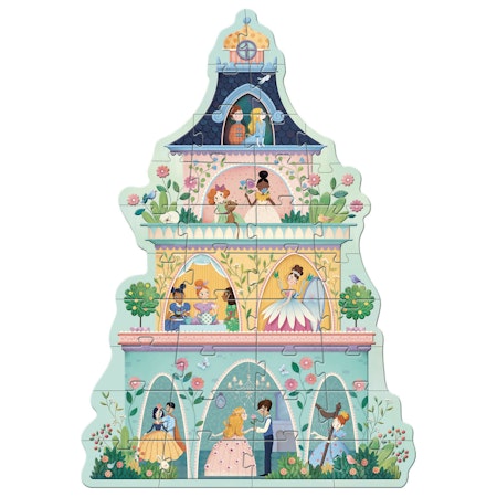 Djeco- The princess tower, 36 pcs