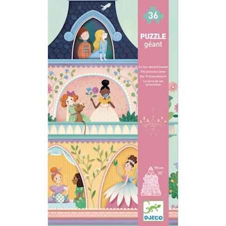 Djeco- The princess tower, 36 pcs