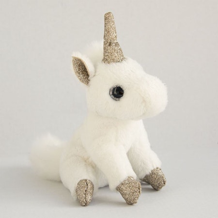 Doudou Et Compagnie- KEY RING GOLD UNICORN