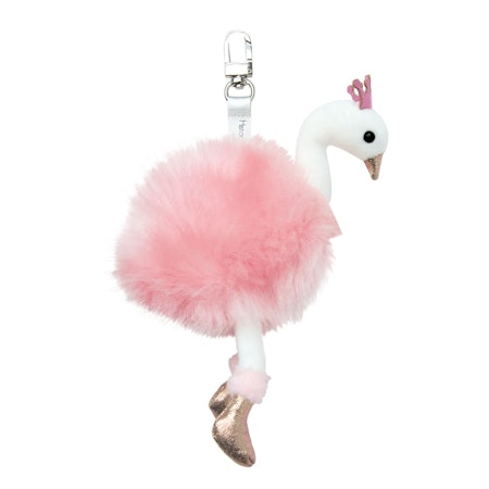 Doudou Et Compagnie- KEY RING PINK SWAN