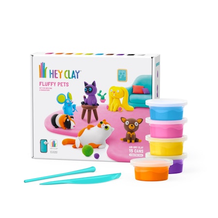 Hey Clay- Fluffy Pets - 15 cans