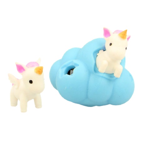 Keykraft- Stretchy Unicorn & Rainbow Cloud