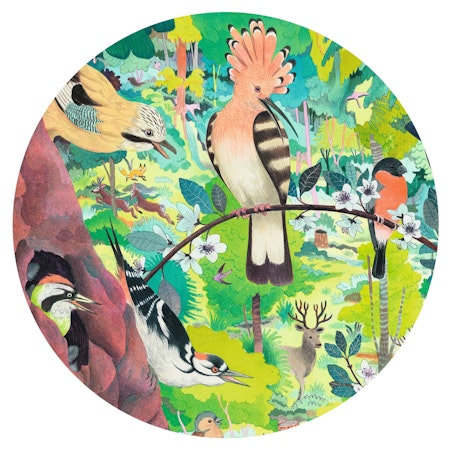 Djeco- Owls and birds 1000 pcs - FSC MIX
