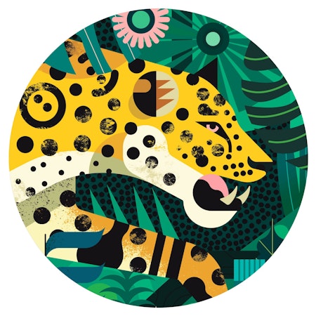 Djeco- Leopard 1000 pcs - FSC MIX