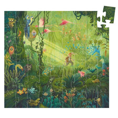 Djeco- In the Jungle, 54 pcs/ Pussel