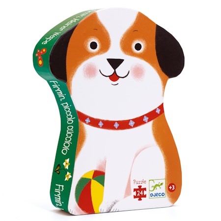Djeco- Firmin, little Puppy, 24 pcs/ Pussel