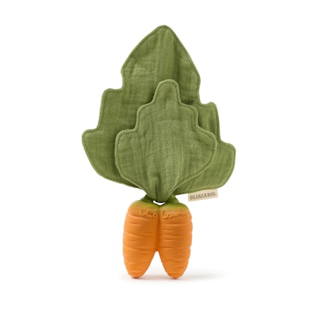 OLI & CAROL- Cathy the Carrot Mini Doudou-Teether