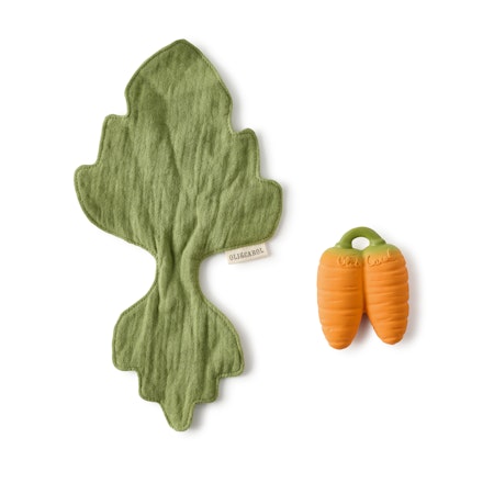 OLI & CAROL- Cathy the Carrot Mini Doudou-Teether