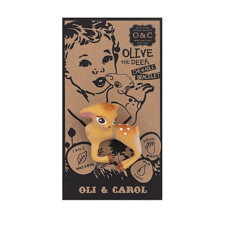 OLI & CAROL- Olive the Deer Bracelet