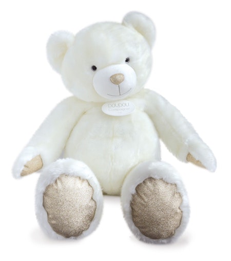 Doudou Et Compagnie- OURS COLLECTION 120 cm - Powder White