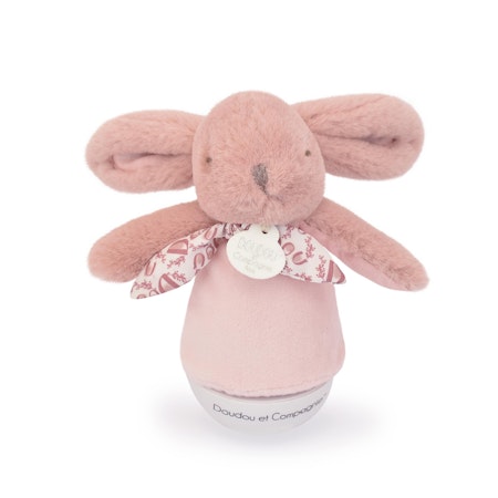 Doudou Et Compagnie- Lapin DOUDOU - Veilleuse musicale CULBUTO rose