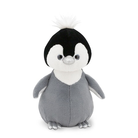 OrangeToys- Fluffy the Grey Penguin 22 cm