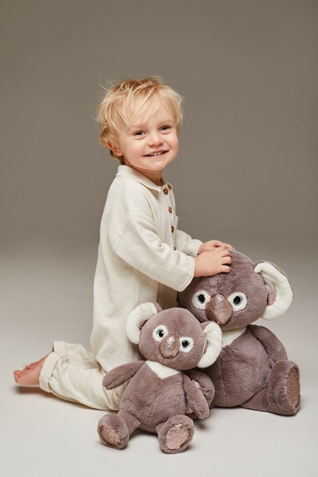 OrangeToys- Fluffy the Grey Koala 22 cm