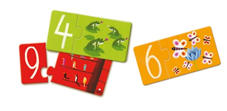 Djeco- Numbers Puzzle Duo