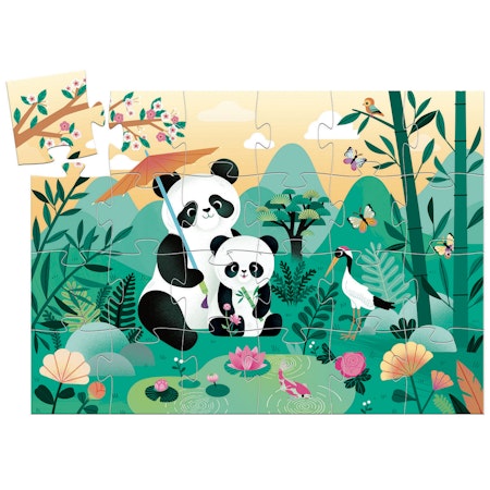 Djeco- Leo the panda 24 pcs / Pussel