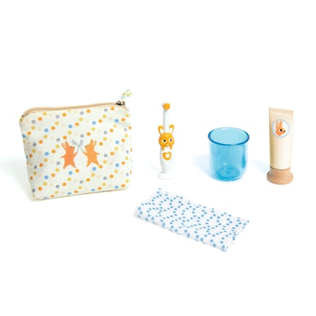 Djeco- Doll Toothbrush Set - FSC 100%/ docktillbehör