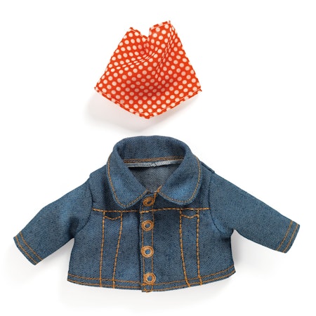 Djeco- Outfit Blue Jacket - Dolls Clothing/ docktillbehör