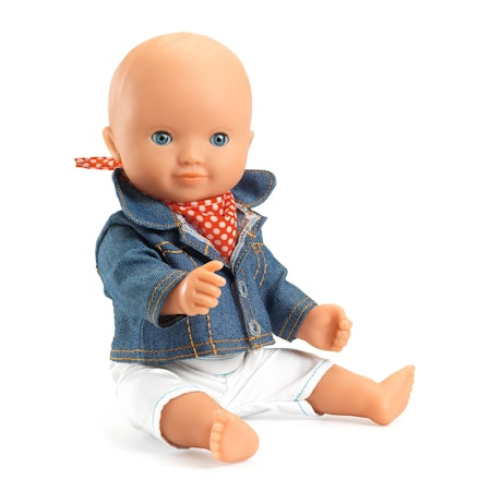 Djeco- Outfit Blue Jacket - Dolls Clothing/ docktillbehör