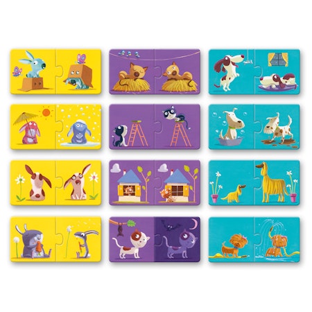 Djeco- Duo-puzzle Opposites