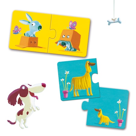 Djeco- Duo-puzzle Opposites