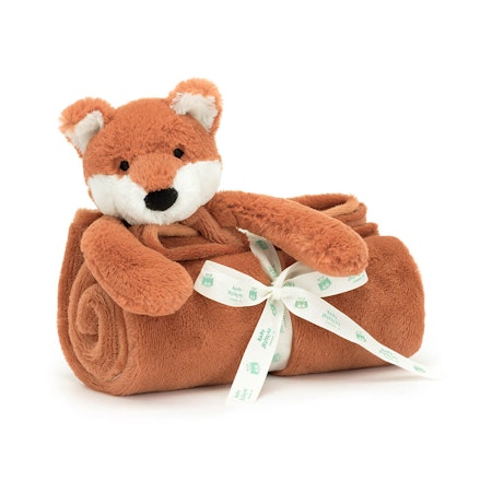 Jellycat- Bashful Fox Cub Blankie/ babyfilt.