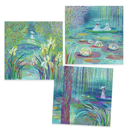 Djeco-Inspired by Claude Monet - On the Water Lily Pond, Impressionism
