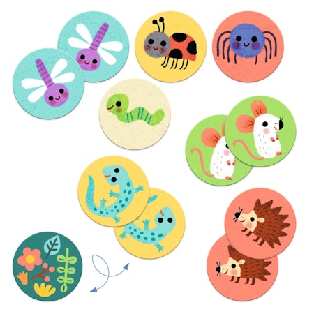 Djeco- Memo Small Animals/ Memory