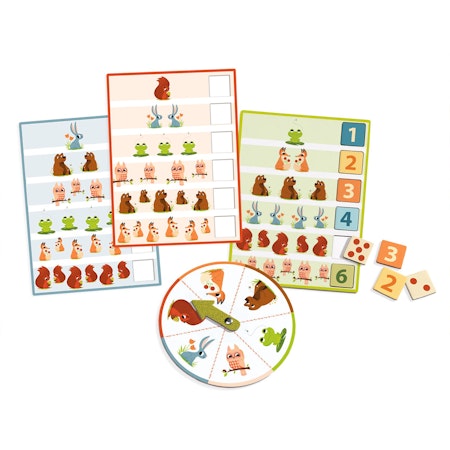 Djeco-Eduludo - Bingo 1, 2, 3 Numbers/ Bingo