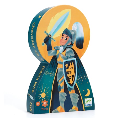 Djeco- Full Moon Knight, 36 pcs