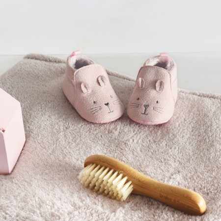 Doudou Et Compagnie- BABY BOOTIES Pink, 0-6 months