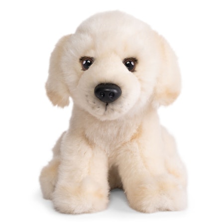 Living Nature- Golden Labrador Puppy Plush Toy